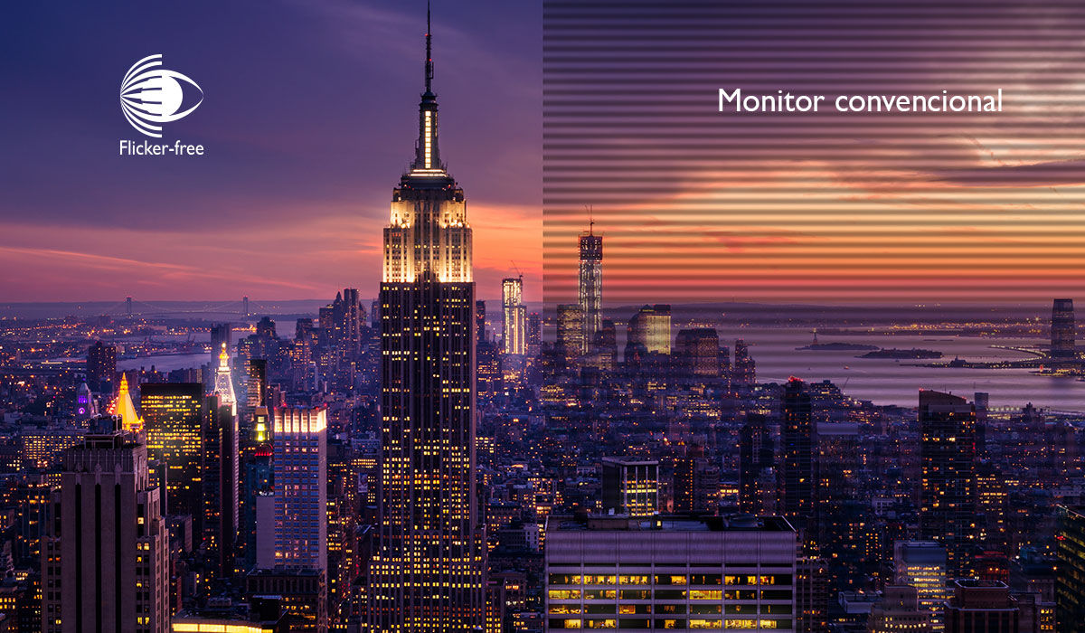 Un Monitor con Tecnología Flickerfree BenQ México